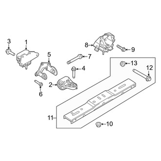 Ford OE - Engine & Transmission Mounting (5.0L)