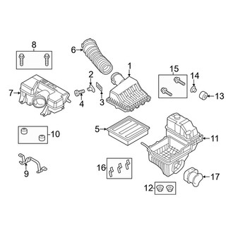Ford OE - Engine - Air Intake (Harley-Davidson Edition / Lariat / Platinum 6.2L)