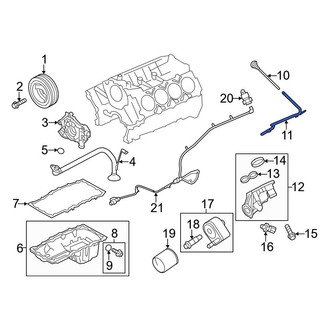 Ford OE - Engine Oil Dipstick Tube