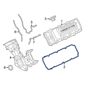 Ford OE - Left Engine Valve Cover Gasket