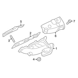 Ford OE - Exhaust System - Exhaust Manifold (3.7L)