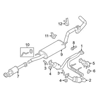 Ford OE - Exhaust System (3.7L)