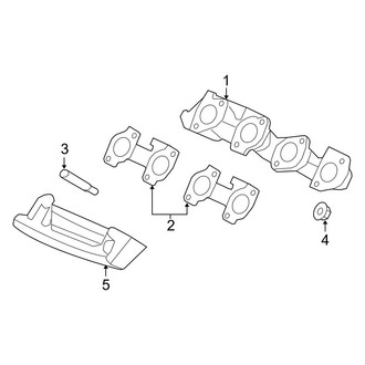 Ford OE - Exhaust System - Exhaust Manifold (4.6L)