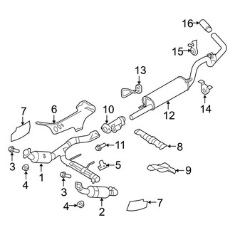 Ford OE - Exhaust System (4.6L)
