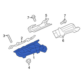 Ford OE - Left Exhaust Manifold