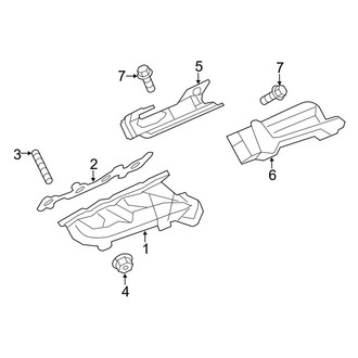 Ford OE - Exhaust System - Exhaust Manifold (5.0L)