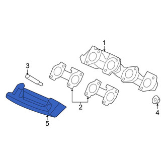 Ford OE - Left Exhaust Manifold Heat Shield