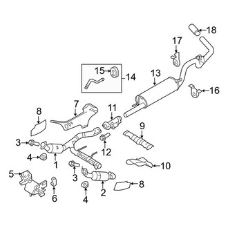 Ford OE - Exhaust System (6.2L)