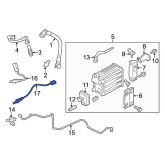 Ford OE - Front Left Oxygen Sensor