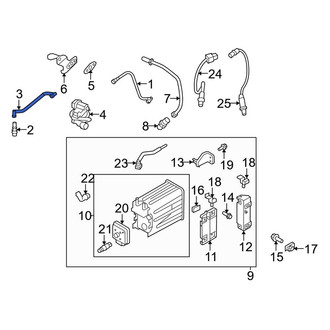 Ford OE - PCV Valve Hose