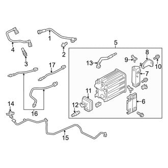 Ford OE - Emission System - Emission Components (5.0L)
