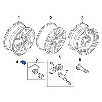 Ford OE - Wheel Lug Nut