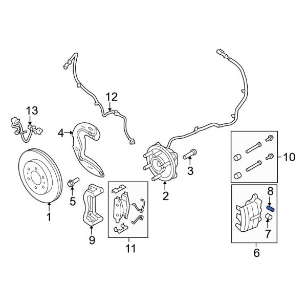 Brake Bleeder Screw Cap