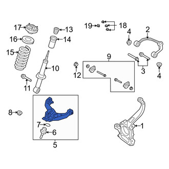 Ford OE - Front Left Lower Suspension Control Arm