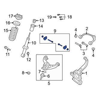 Ford OE - Front Alignment Camber Adjusting Eccentric