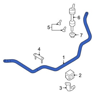 Ford OE - Front Suspension Stabilizer Bar