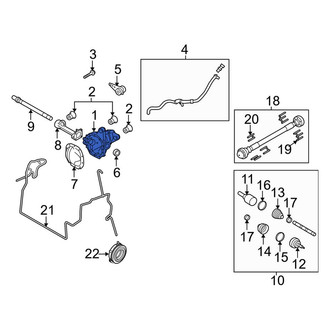 Ford OE - Front Differential Housing
