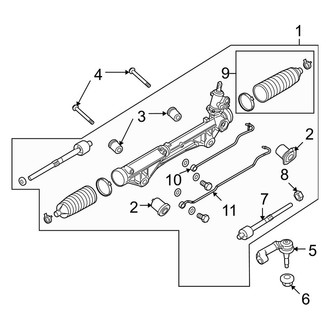 Ford OE - Steering Gear & Linkage