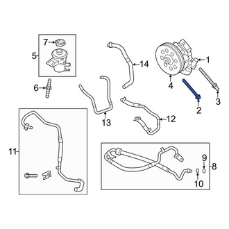 Ford OE - Power Steering Pump Mounting Bolt