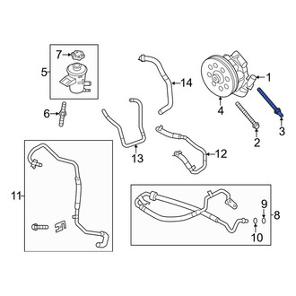 Ford OE - Power Steering Pump Mounting Bolt