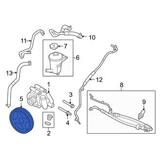 Ford OE - Power Steering Pump Pulley
