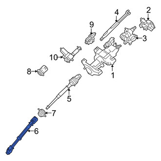 Ford OE - Lower Steering Shaft