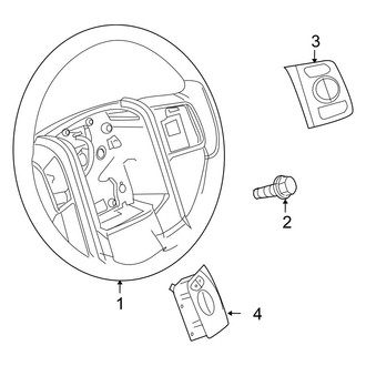 Ford OE - Steering Wheel & Trim (FX2 / FX4 / Harley-Davidson Edition / King Ranch / Lariat / Platinum / STX / XL / XLT)