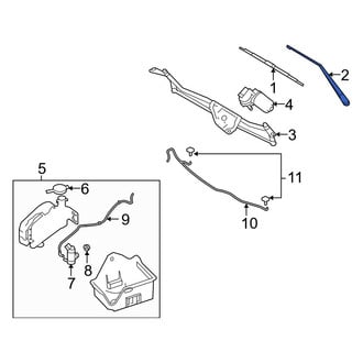 Ford OE - Right Wiper Arm