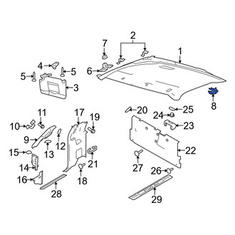 Ford OE - Coat Hook
