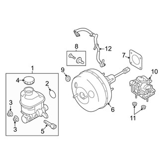 Ford OE - Cab - Components on Dash Panel (FX2 / FX4 / Lariat / STX / XL / XLT SuperCab)