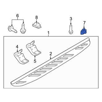 Ford OE - Running Board Nut