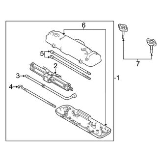 Ford OE - Cab - Jack & Components (FX2 / FX4 / King Ranch / Lariat / Limited / Platinum / STX / XL / XLT SuperCrew)