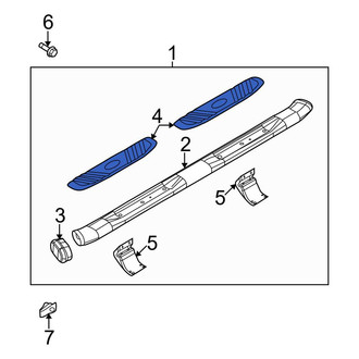 Ford OE - Running Board Step Pad