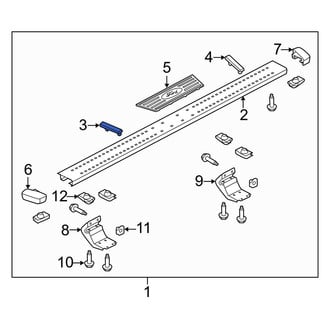 Ford OE - Front Left Running Board Step Pad