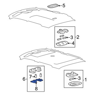 Ford OE - Map Light Lens