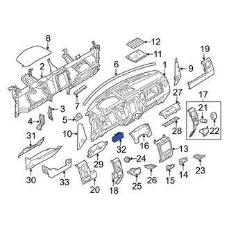 Ford OE - Instrument Panel Trim Panel