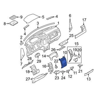 Ford OE - Instrument Panel Bezel