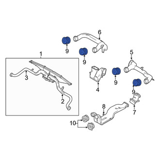 Ford OE - Dashboard Air Vent