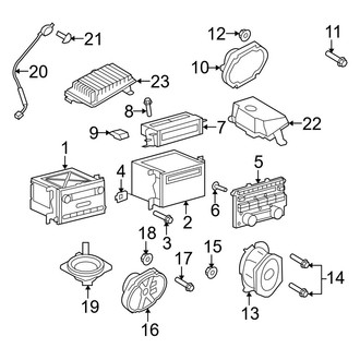 Ford OE - Instrument Panel - Sound System