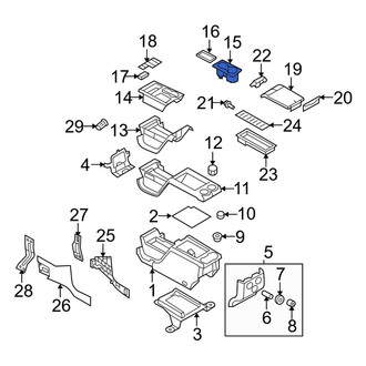 Ford OE - Console Cup Holder