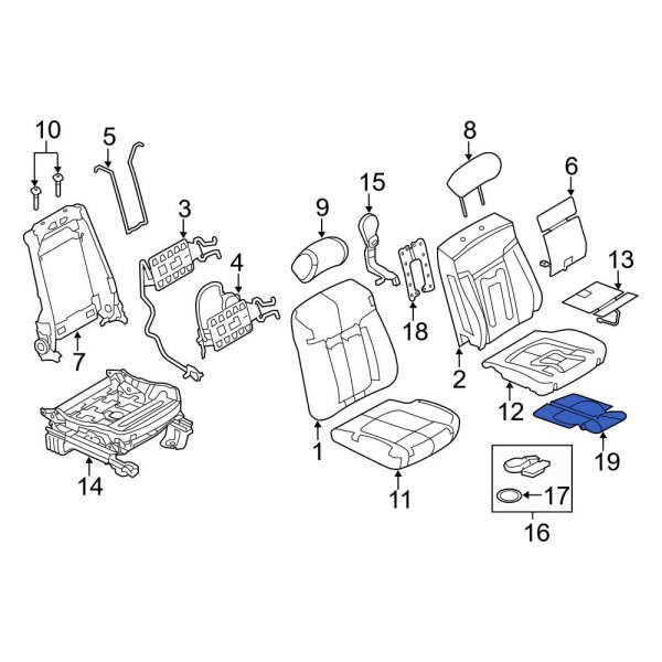 Climate Controlled Seat Duct