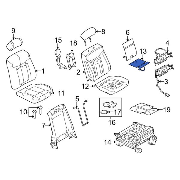 Seat Heater Pad