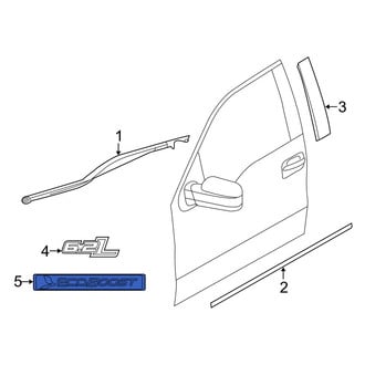 Ford OE - Rear Tailgate Emblem