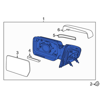 Ford OE - Front Left Door Mirror