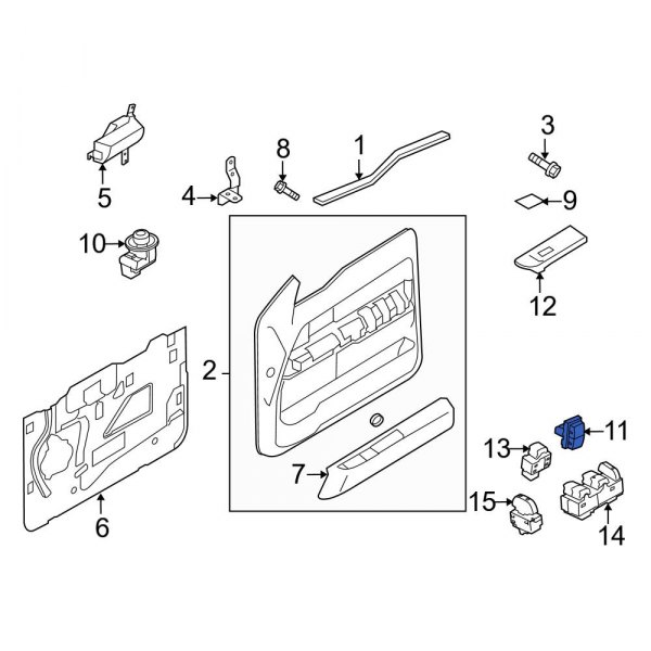 Seat Memory Switch