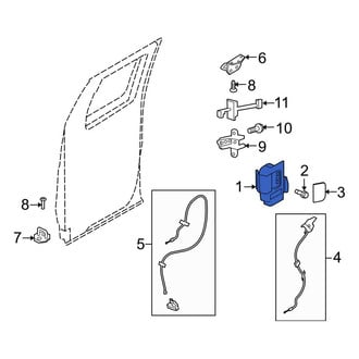 Ford OE - Front Right Inner Interior Door Handle
