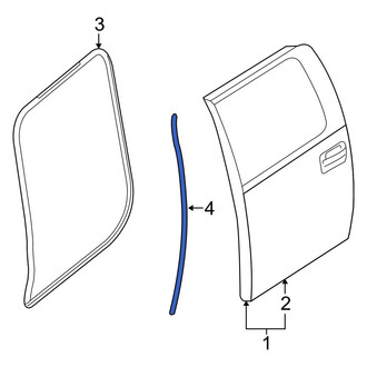 Ford OE - Rear Door Seal
