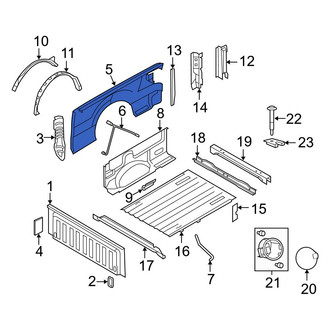 Ford OE - Rear Right Truck Bed Panel