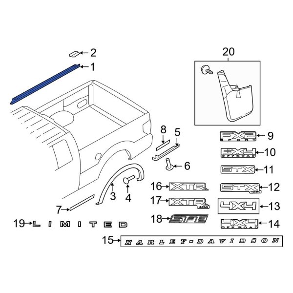 Truck Bed Molding