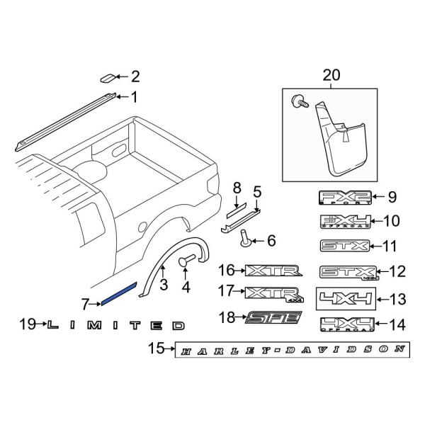 Body Trim Molding